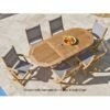 Royal Teak Collection 7-Piece SailMate Dining Set -outdoor kitchen shop royalteak 7pcsailmatesling dining set 01