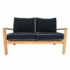 Royal Teak Collection Coastal Love Seat – COA2 -outdoor kitchen shop royalteak coastalloveseat