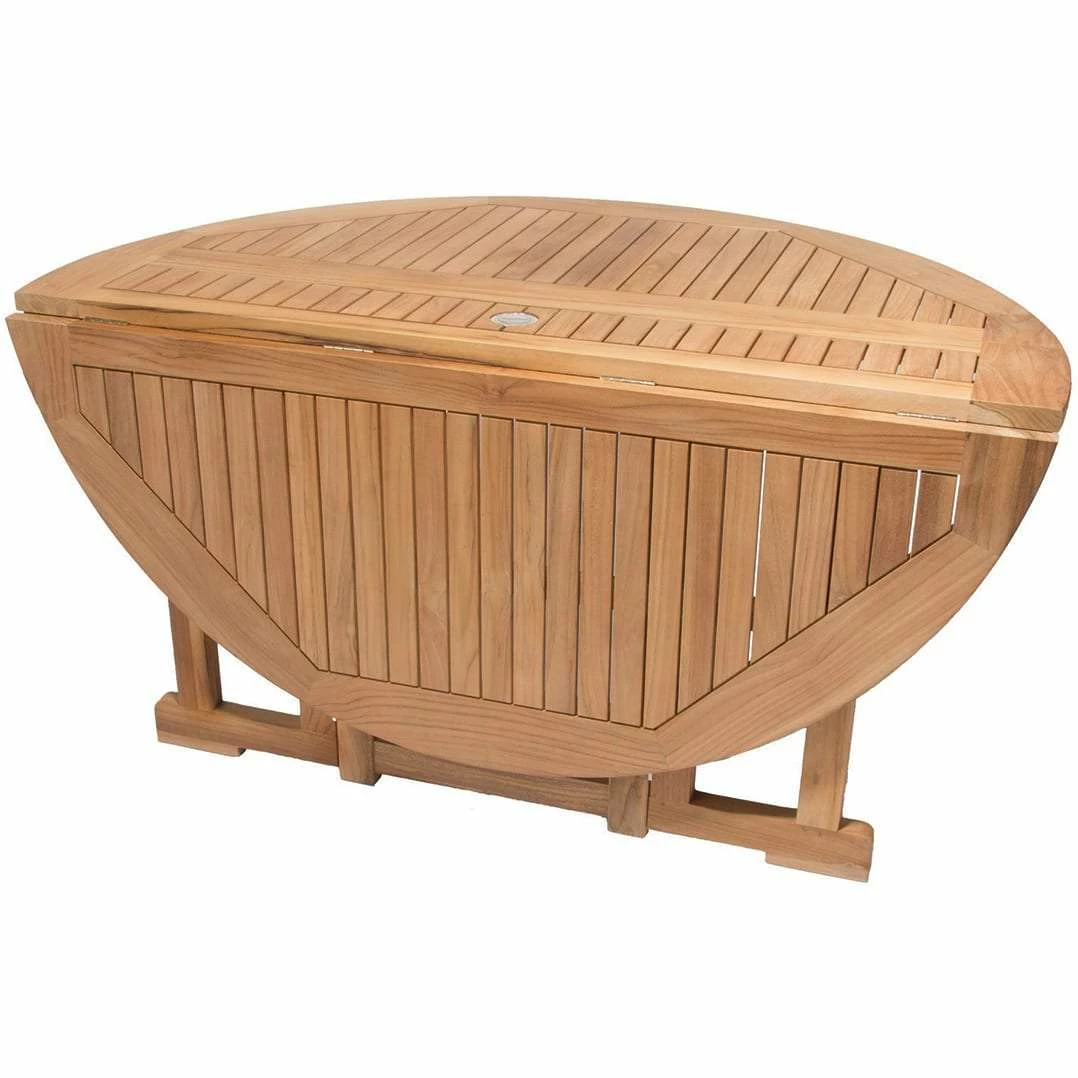 Royal Teak Collection 7-Piece Helena Wicker Dining Set 6 Royal Teak Collection 7-Piece Helena Wicker Dining Set - Image 4