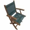 Royal Teak Collection Moss Sailmate Folding Arm Chair – SMCM 1 Royal Teak Collection Moss Sailmate Folding Arm Chair – SMCM -outdoor kitchen shop royalteak sailmate arm moss