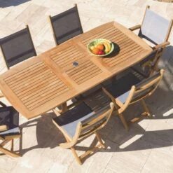 Royal Teak Collection Navy Sailmate Folding Side Chair – SMSN -outdoor kitchen shop royalteak sailmate navy 2