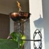 Starlite Patio Maui Grande Sconce Torches Copper Burn – Set Of 2 – 1204-CB-SCONCE -outdoor kitchen shop star038sconce 1